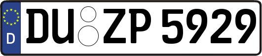 DU-ZP5929