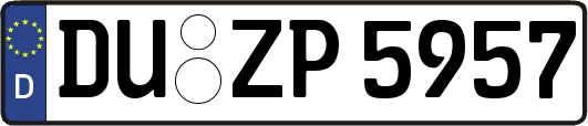 DU-ZP5957