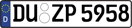 DU-ZP5958