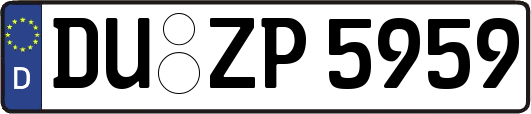 DU-ZP5959
