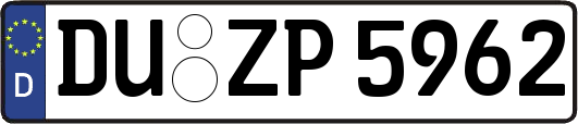 DU-ZP5962