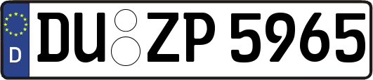 DU-ZP5965