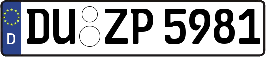 DU-ZP5981