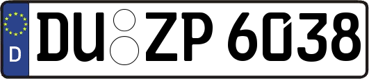 DU-ZP6038