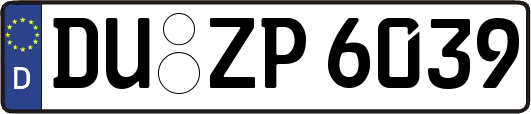 DU-ZP6039
