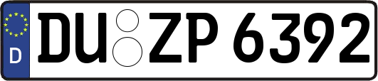 DU-ZP6392