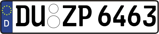 DU-ZP6463
