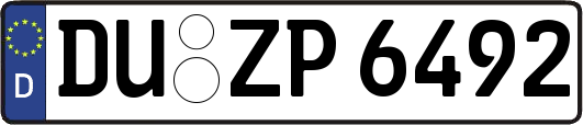 DU-ZP6492
