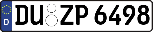 DU-ZP6498