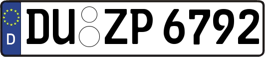 DU-ZP6792