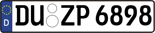 DU-ZP6898