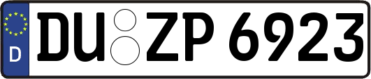 DU-ZP6923