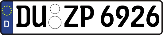 DU-ZP6926