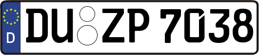 DU-ZP7038
