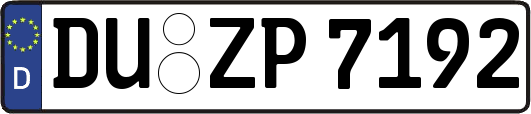 DU-ZP7192