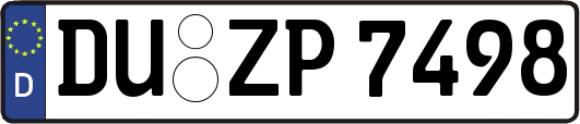 DU-ZP7498