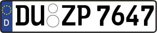 DU-ZP7647
