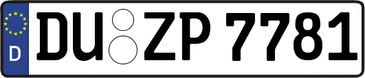 DU-ZP7781