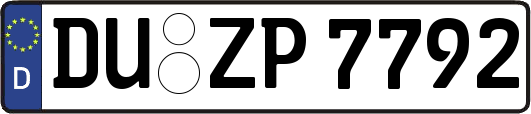 DU-ZP7792