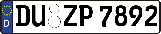 DU-ZP7892