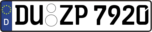 DU-ZP7920