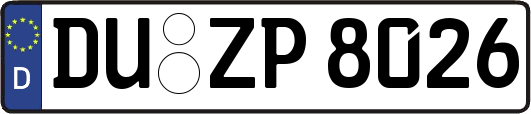 DU-ZP8026