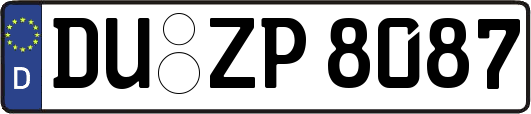 DU-ZP8087