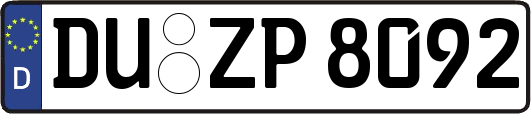 DU-ZP8092