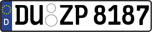 DU-ZP8187