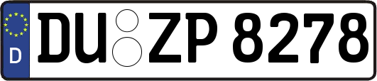 DU-ZP8278