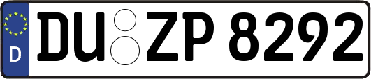 DU-ZP8292