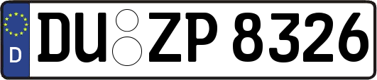 DU-ZP8326
