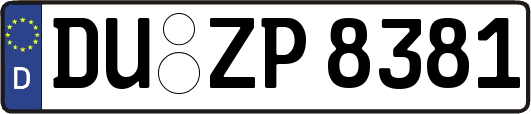 DU-ZP8381