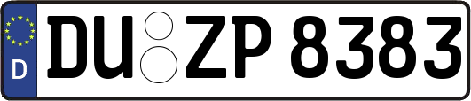 DU-ZP8383