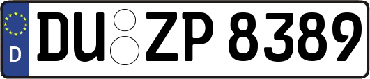DU-ZP8389