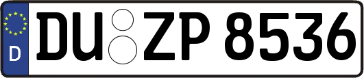 DU-ZP8536