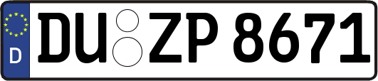 DU-ZP8671
