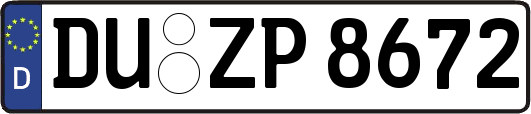 DU-ZP8672