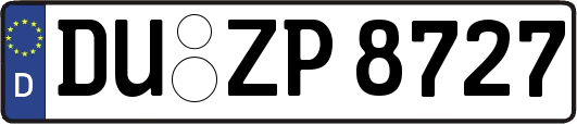 DU-ZP8727