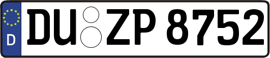 DU-ZP8752