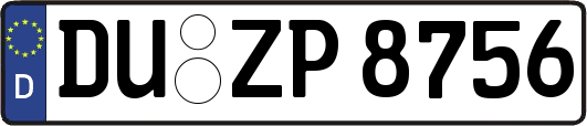 DU-ZP8756