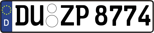 DU-ZP8774