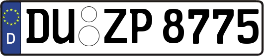 DU-ZP8775