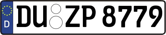 DU-ZP8779