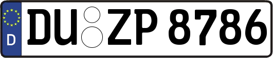 DU-ZP8786