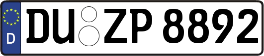 DU-ZP8892