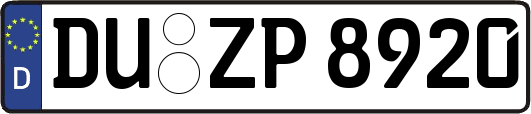 DU-ZP8920
