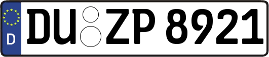 DU-ZP8921