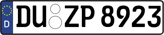 DU-ZP8923