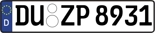 DU-ZP8931